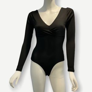 Naf Naf Women’s Long Sleeve Bodysuit